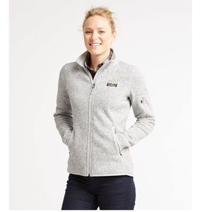 Women's L.L.Bean Sweater Fleece Full-Zip Jacket